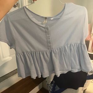 Free people top worn one time